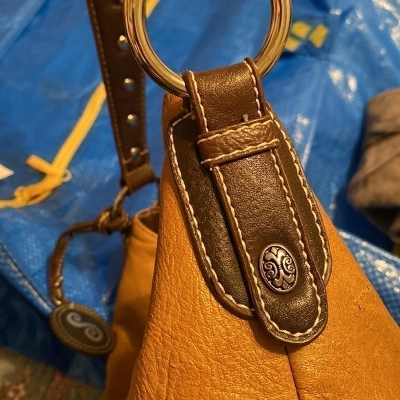 𝅺👜 Western Style brown Studs & Sparkles Fleur d’ Lis Lily should strap b… - Picture 8 of 10